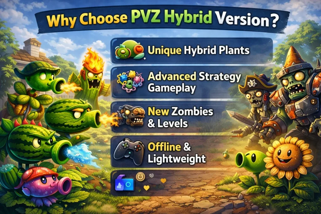 Why Choose PVZ Hybrid Version?