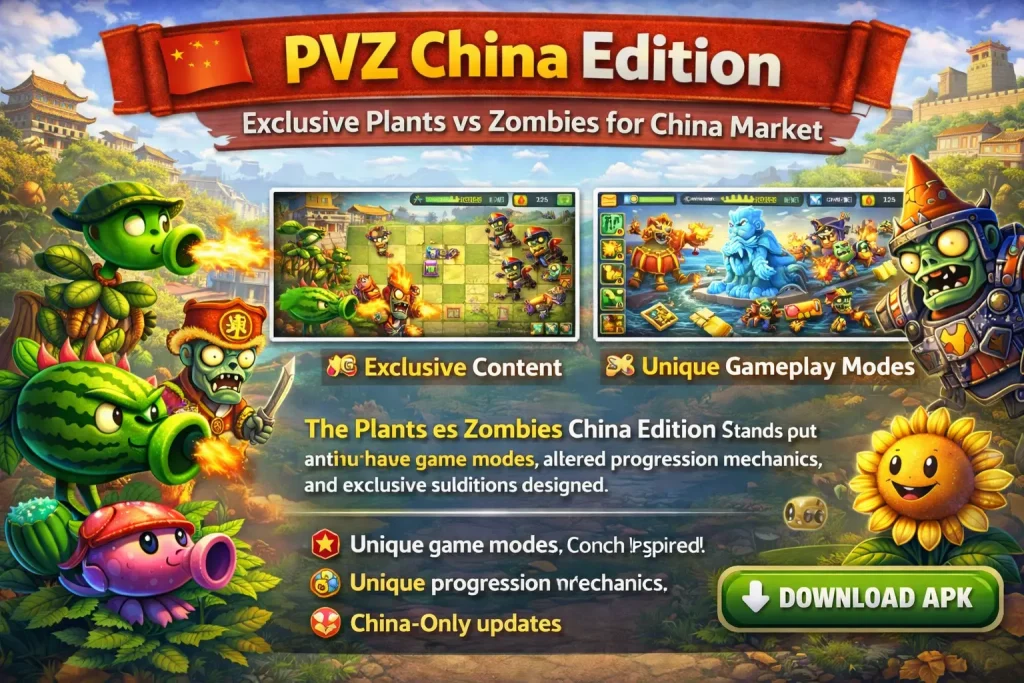 What is pvz china edition?