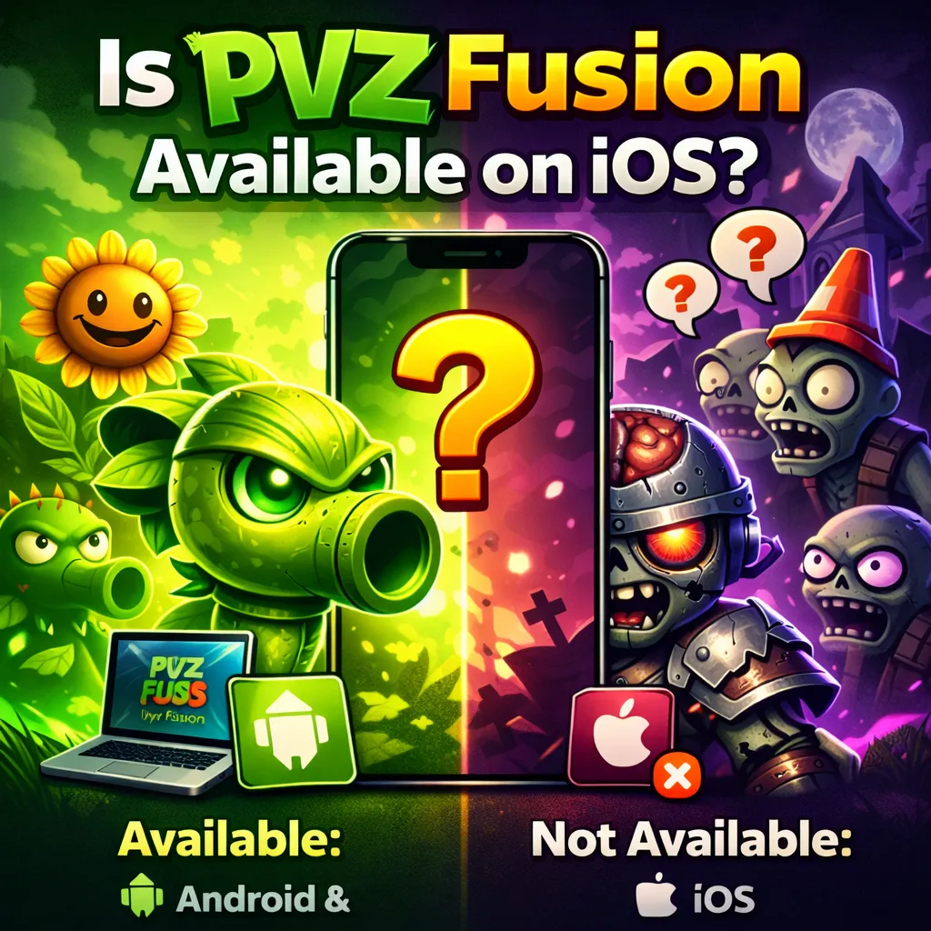 Is PVZ Fusion Available on iOS?