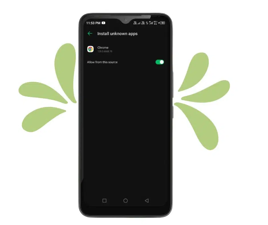 Langkah 2: Aktifkan Sumber Tidak Dikenal di Android